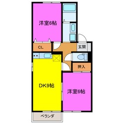 掛川駅 徒歩22分 1階の物件間取画像